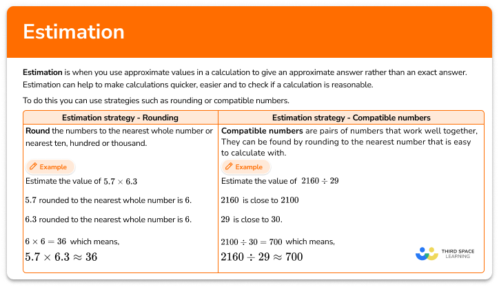 Estimation