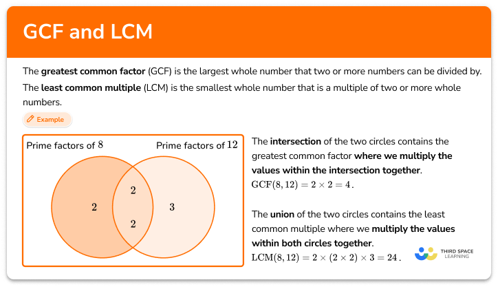 GCF and LCM