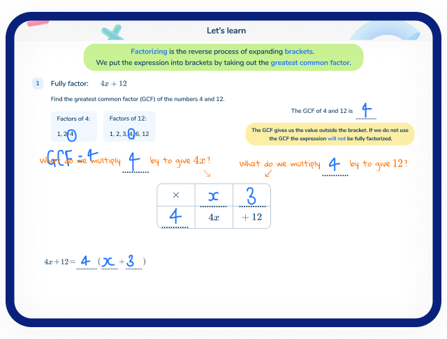 Example lesson 3